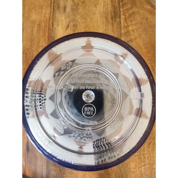 2013 Starbucks Holiday Christmas Trees Insulated Coffee Cup Tea Mug 16oz - Picture 4 of 4